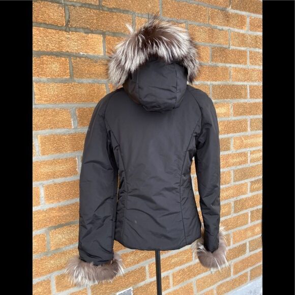 Authentic postcard fox fur jacket size 8 - Picture 8 of 17